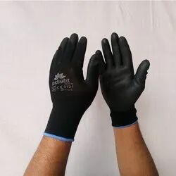 Plain PU Coated Gloves, Size : Free Size