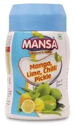 Mango Lime Chilli Pickle, Packaging Size : 1 Kg