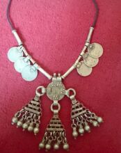 Coins pendant tribal boho necklace, Occasion : Engagement, Gift, Party