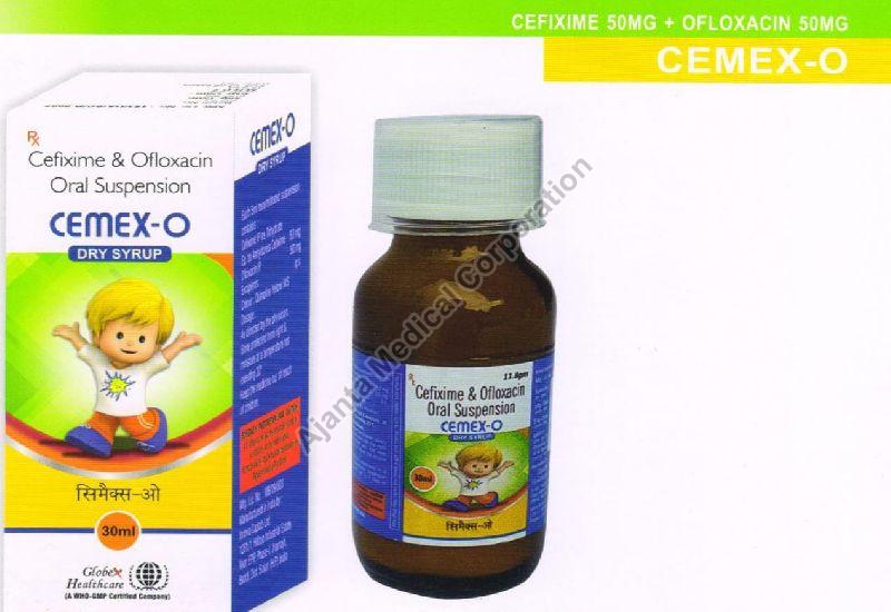 CEMEX O DRY SYRUP 30ML, Packaging Type : Plastic Bottle