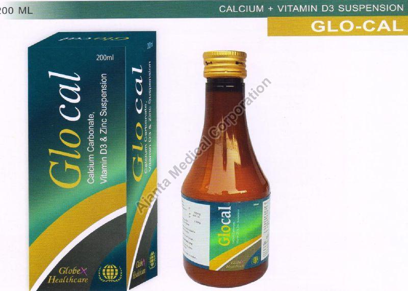 GLOCAL SYRUP 200ML, for Clinical, Hospital, Personal, Form : Liquid