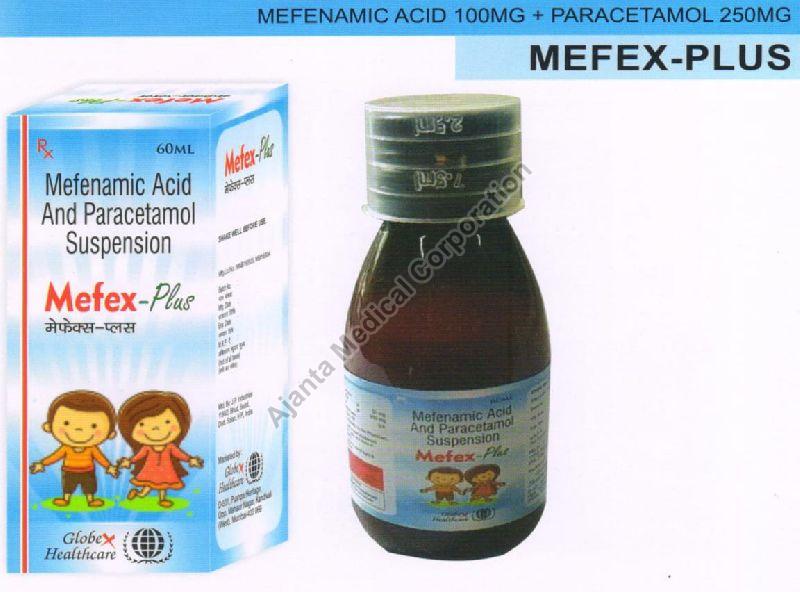 MEFEX PLUS 60 ML, for Clinical, Hospital, Personal, Form : Liquid