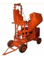 Concrete mixer machine lift