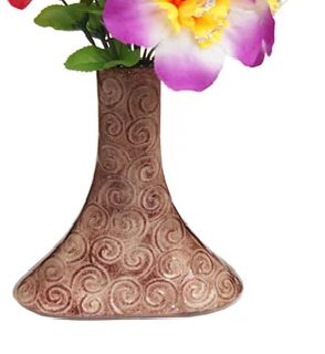 Multi Design Aluminium Flower Vase, for Decoration, Size : Medium