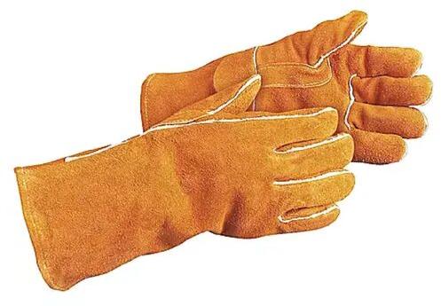 Leather Welding Glove, Gender : Unisex