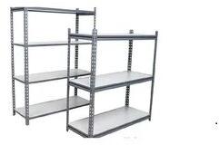 Slotted Angle Rack, Color : Silver