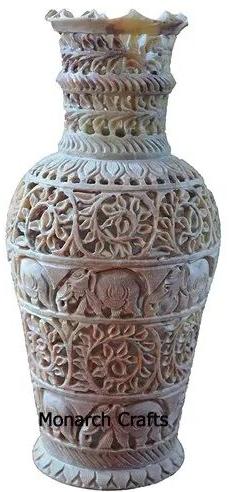 Marble Decorative Flower Pots, for Balcony Decoration, Garden