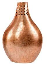Metal Iron Copper Finish Vase