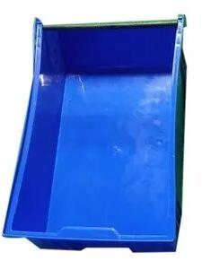 Rectangular Blue Plastic Storage Bin, Capacity : 15 Litre