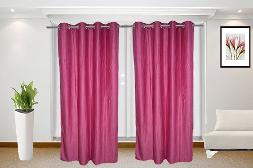 Crush Pink Curtains