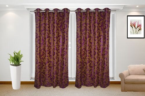 Crystal Purple Curtains