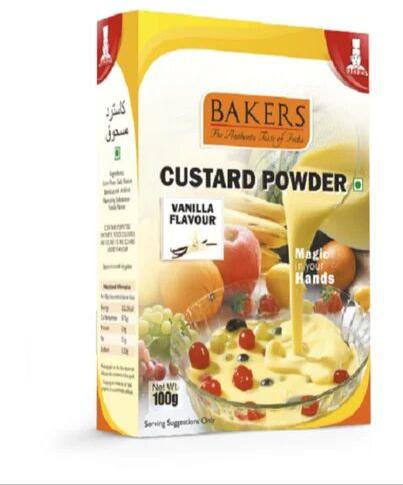 CUSTARD POWDER, for Bakery, Packaging Size : 100g