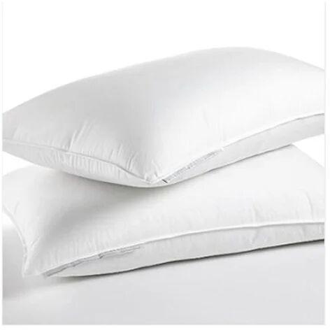 Plain Cotton Pillow, Color : White