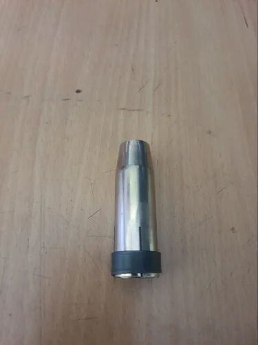 Conical Mild Steel Mig Welding Torch Nozzle, Color : Silver Black