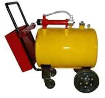 Color Coated Mobile Foam Trolley, Capacity : 100 - 200 ltr
