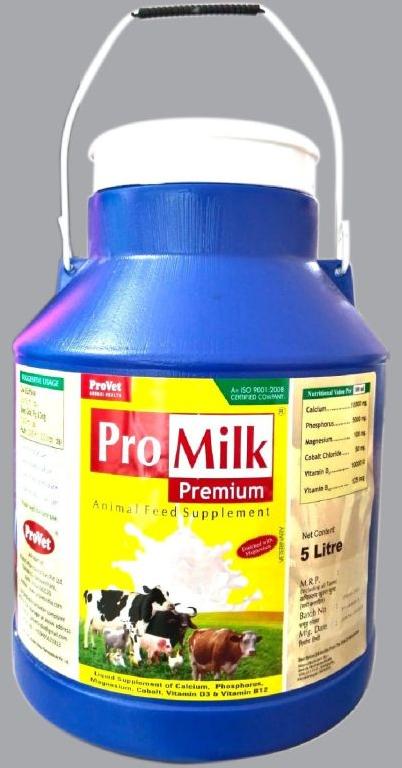 Liquid Promilk Premium, for Animal Feed, Packaging Type : Can