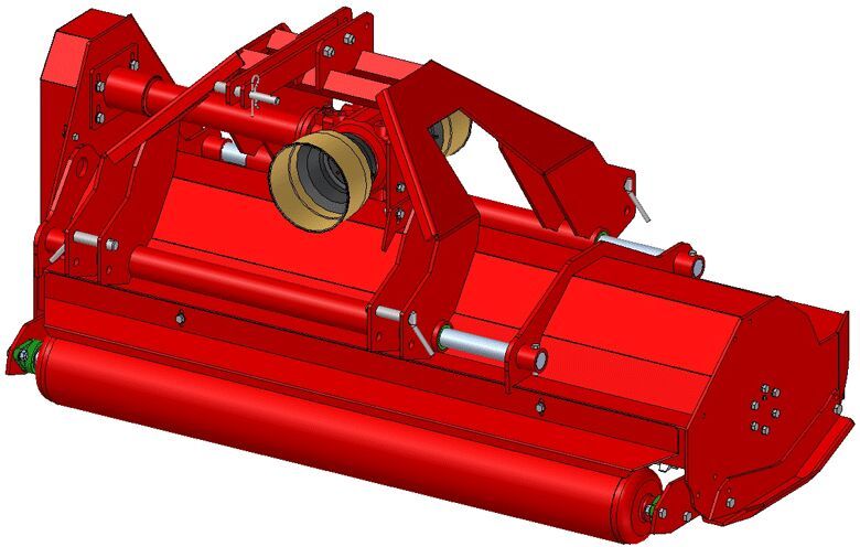 Trv Heavy Mulcher Reversible Movable