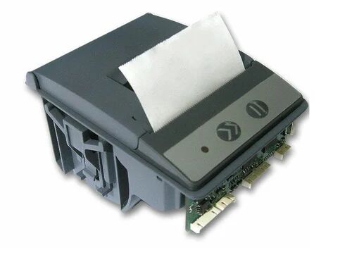 5V/2A Panel Mount Thermal Printer, Color : Grey