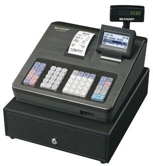 XE-A207 SHARP CASIO electronic cash register