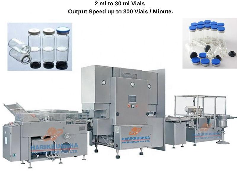 Injectable Vial Liquid Packaging Line, for Bottle Water, Certification : CE Certified