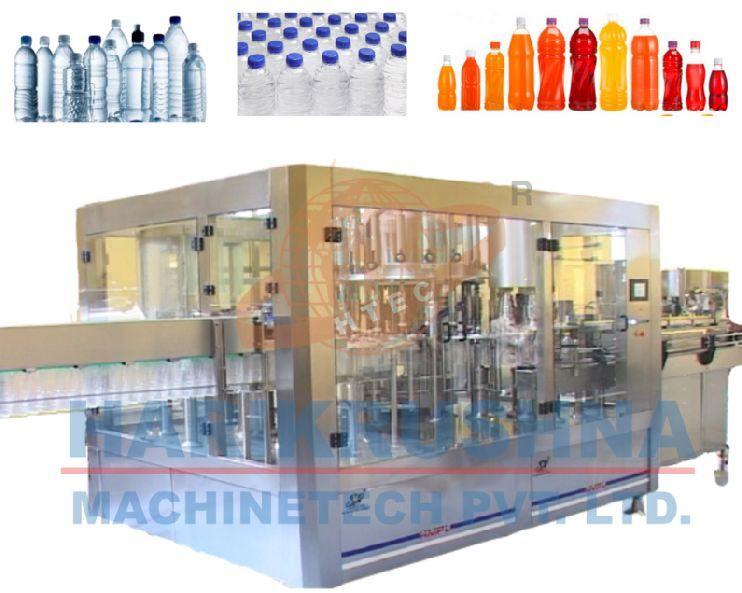 Mineral Water Bottle Filling Machines For Soft Drink, Juice