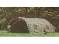 Half Barrel Tent