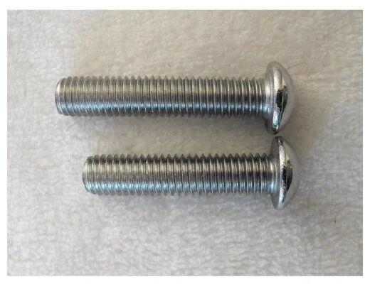 Stainless Steel Round Head Bolts, Length : 6 inch