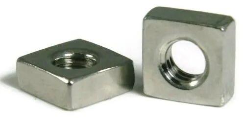 Mild Steel Square Nut, Packaging Type : Box