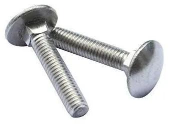 Stainless Steel Carriage Bolts, Shape : Round