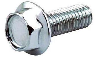 CF Stainless Steel Flange Bolt, Color : Silver