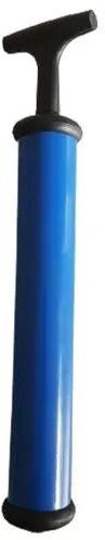 Plastic Football Pump, Color : Blue Black