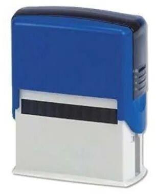 Blue Self Ink Stamp