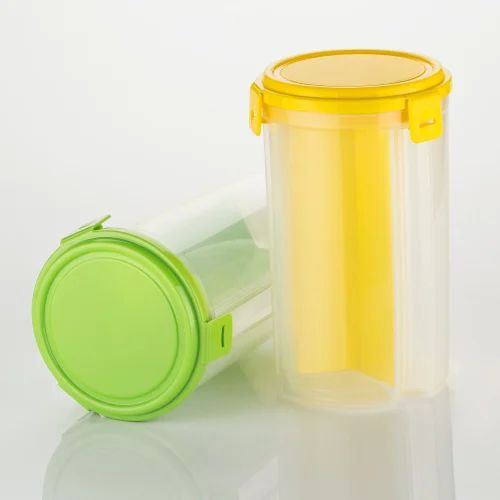 Plastic Circular Easy Flow Storage Container