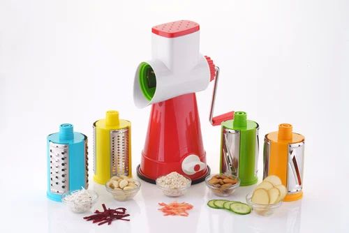 Multicolor Plastic Rotary Grater, Feature : Attractive Design, Light Weight