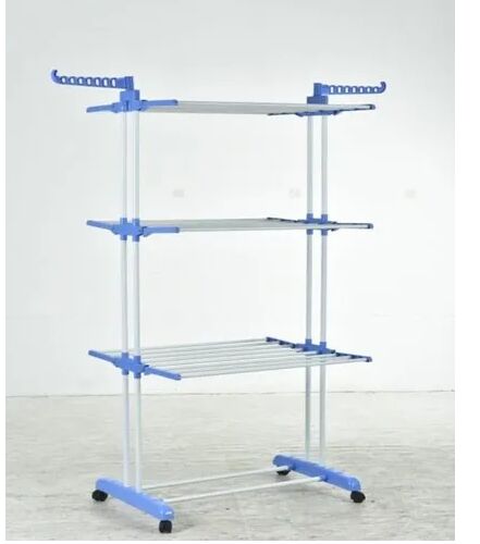 Cloth Dry Stand, Color : Blue