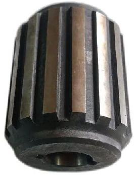 Cylindrical Metal Borewell Pinion, Color : Silver