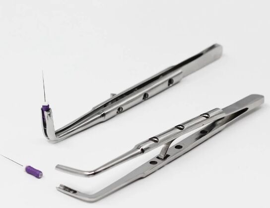 Stainless Steel Endo File Holding Forceps, for Dental