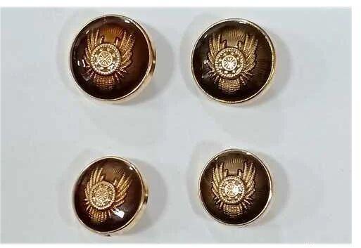 10-15gm Brass Suit Button, Packaging Type : Box