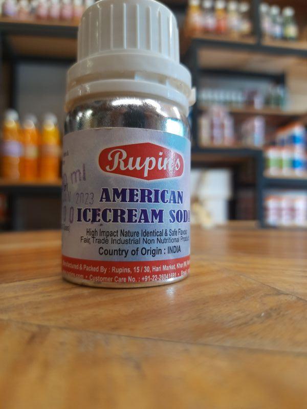 American Ice Cream Soda High Impact Liquid Flavor/Flavour Concentrate 50ml Buy Rupin's for Industry