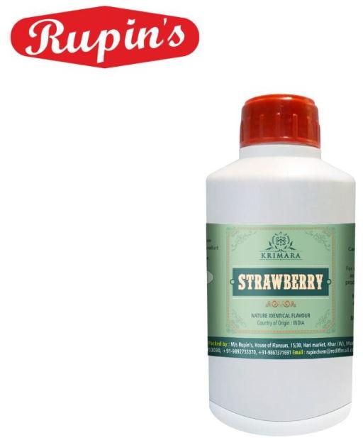 Strawberry Liquid Flavour/Flavor 500ml Buy Rupin\'s Strawberry Flavour Range.