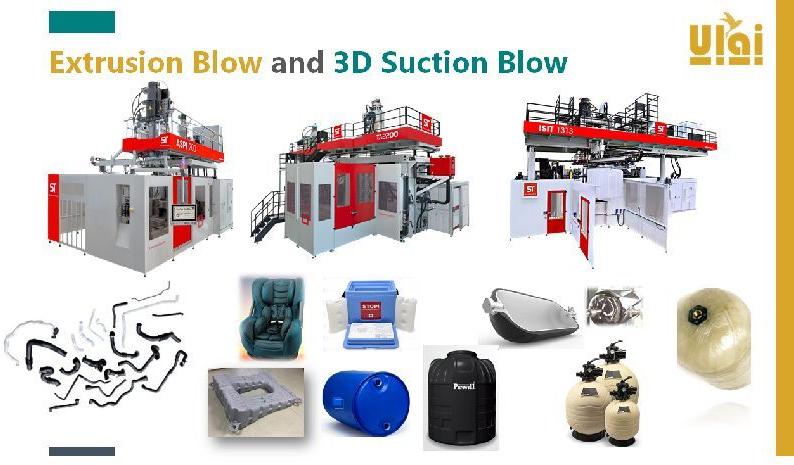 Plastic Extrusion Blow Molding Machine, for Drum, Road Barrier, Water, CNG LPG Tanks, Table Tops, solar floating docks