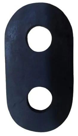 Grommet Rubber Pad, Color : Black