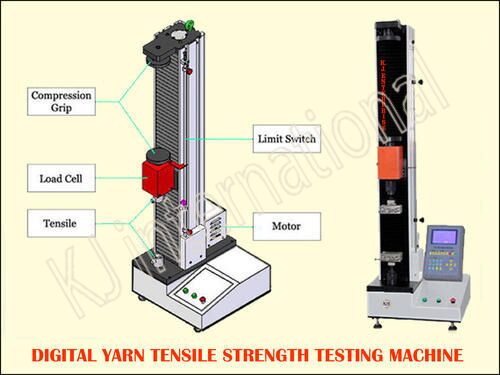 Fabrics Tensile Strength Testing Machine, Size : 0-1200 MM