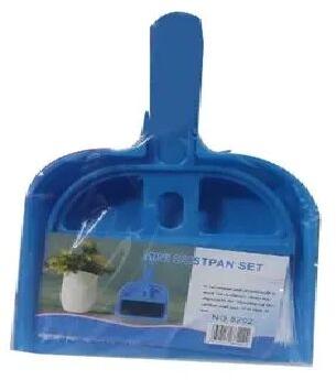 Plastic Dust Pan Brush Set, Color : Blue