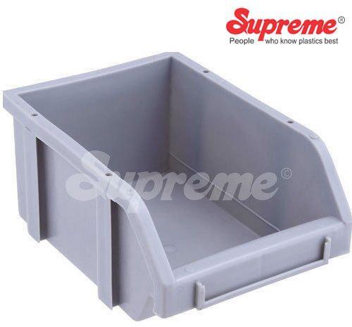 Supreme Plastic Bin, Color : Grey