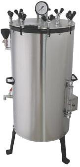 Vertical High Pressure Steam Sterilizer Autoclaves, Certification : ISO13485