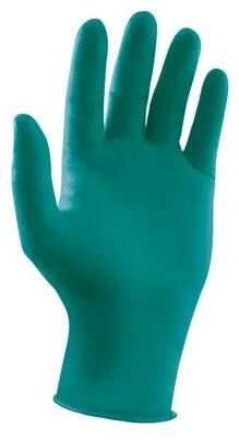 Nitrile Gloves, Color : Green