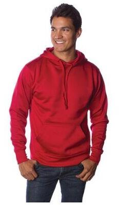 POLY-TECH PULLOVER HOODED SWEATSHIRT