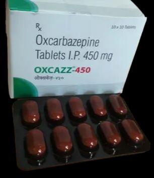Oxcarbazepine Tablets, Packaging Type : 10*10 BLISTER