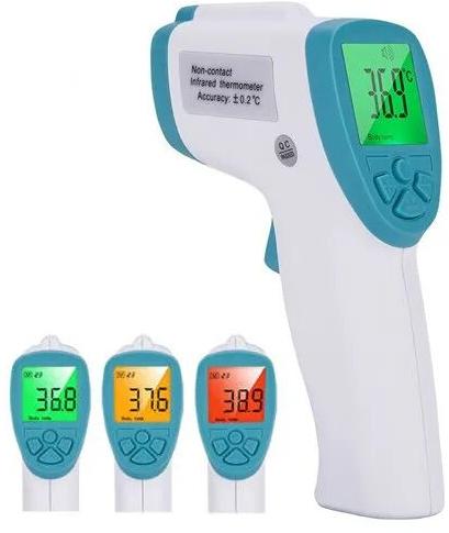Plastic -30 Degree C to +350 Degree C Infrared Thermometer, for Hospital